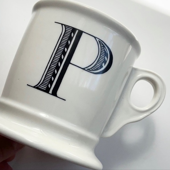 Anthropologie Monogram P Mug - Picture 2 of 8